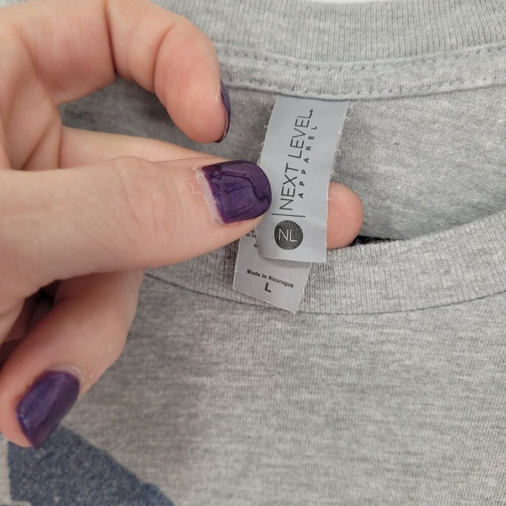 Next Level Apparel Size Large Unisex I Like Big M… - image 5